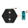 copy of Triangle LED Matrix WS2812B-B/W