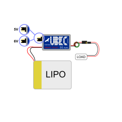 UBEC 5V/6V 3A