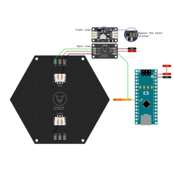 Module protection leds WS2812B