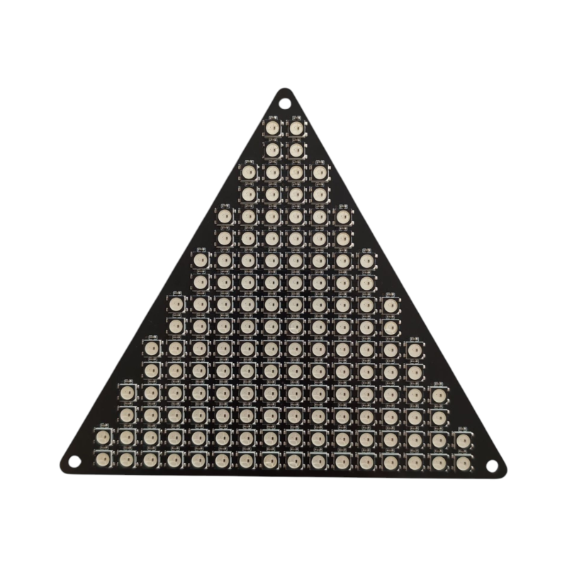 Triangle LED Matrix WS2812B-B/W