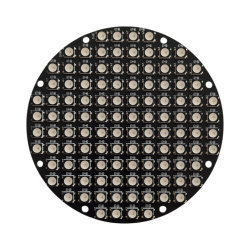 Matrice ronde RGB 95mm 112 WS2812B-B/W