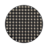 Matrice ronde RGB 95mm 112 WS2812B-B/W