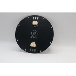 Matrice de leds ronde 95mm 112 WS2812B-B/W