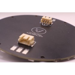 Matrice de leds ronde 95mm 112 WS2812B-B/W