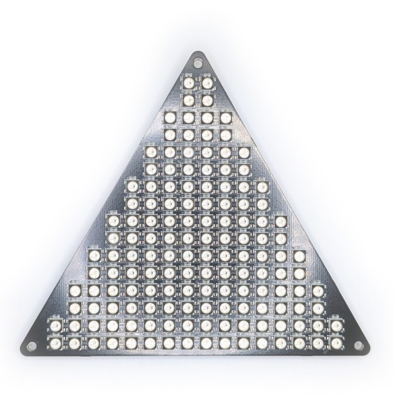 Matrice de leds triangle WS2812B-B/W Matrice de leds triangle WS2812B-B/W